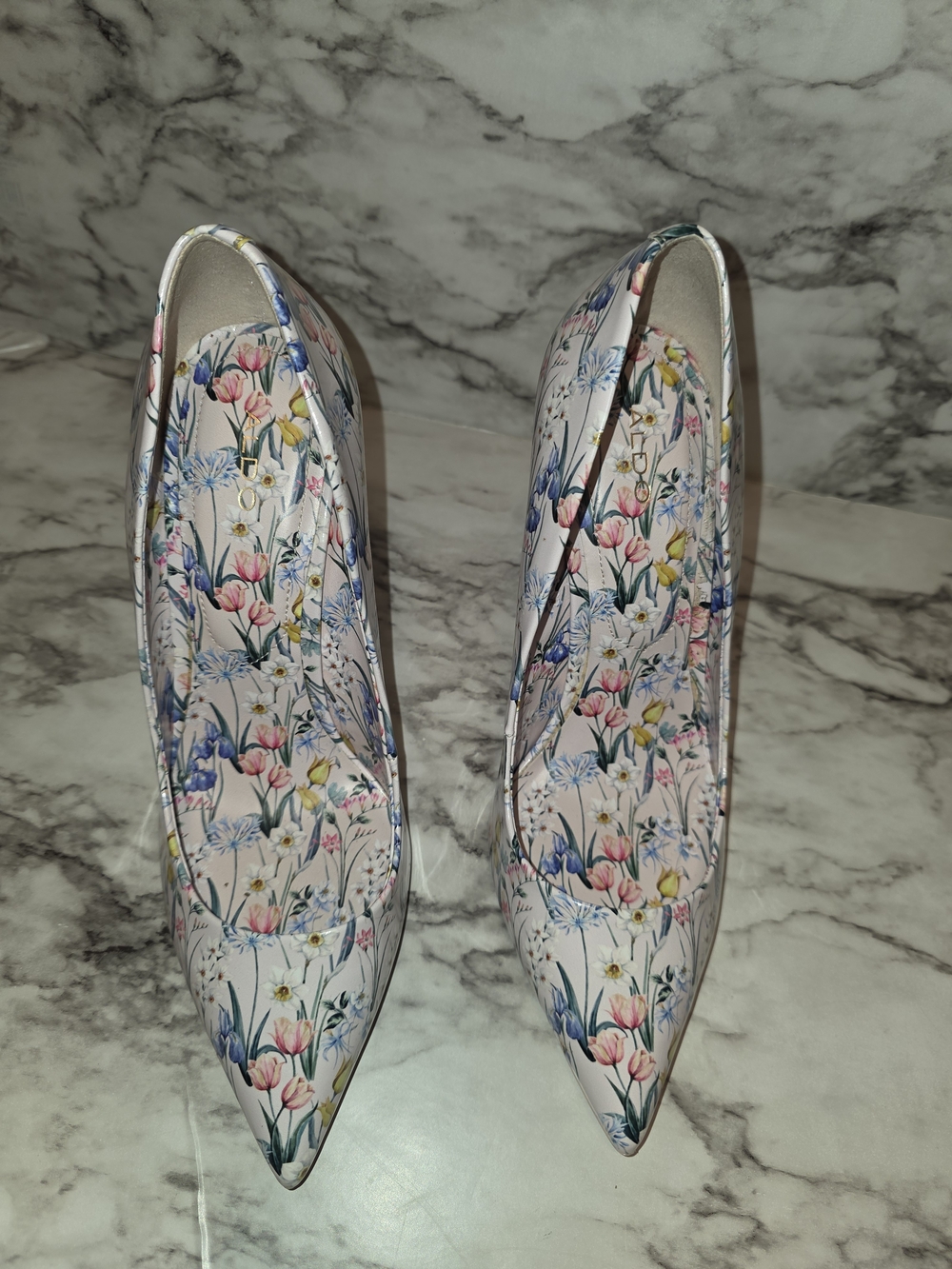 Aldo Stessy floral print pumps